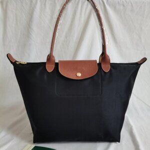 NWT Longchamp Le Pliage Original Large Shoulder Nylon Bag Tote